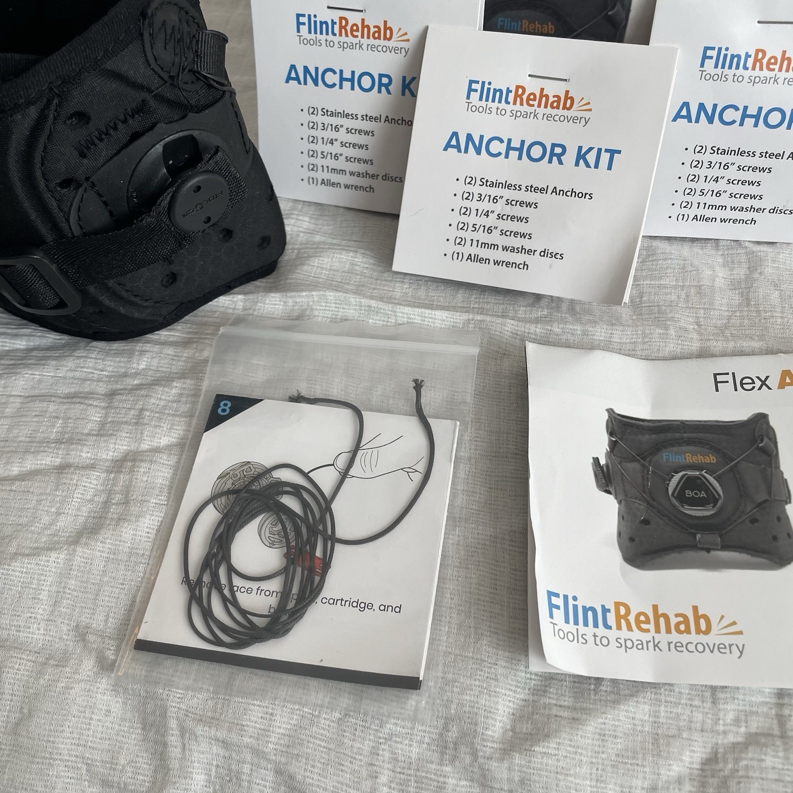 FlintRehab Flint Rehab Drop Brace AFO Adult Ankle Support – NEW Open Box Deal!