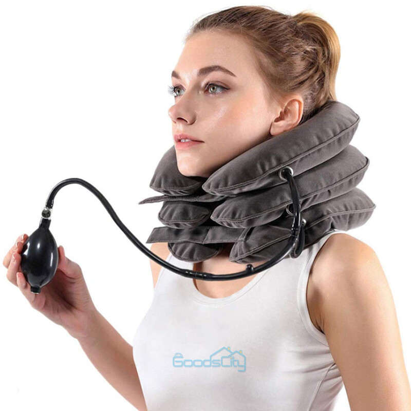 Cervical Neck Traction Device Ideal for Spine Alignment Chronic Neck Pain Relief