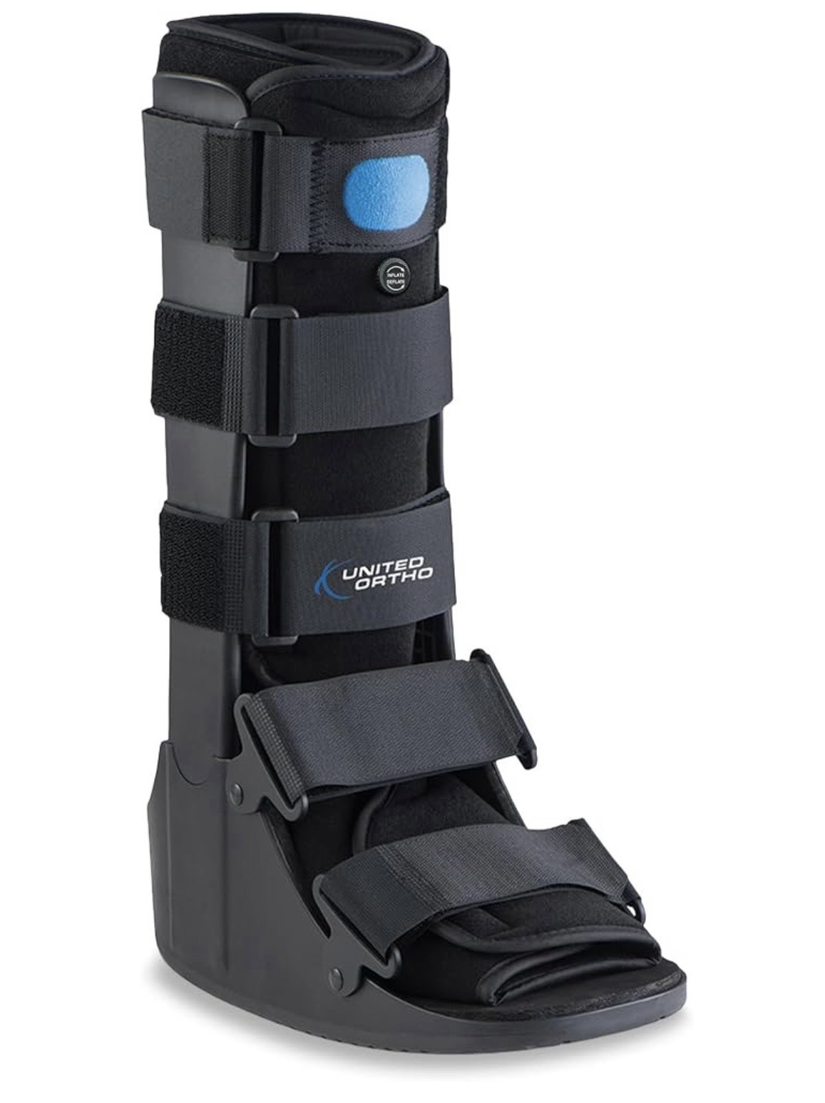 United Ortho L Tall Air Cam Fracture Boot Brace Walker Foot Ankle Orthopedic