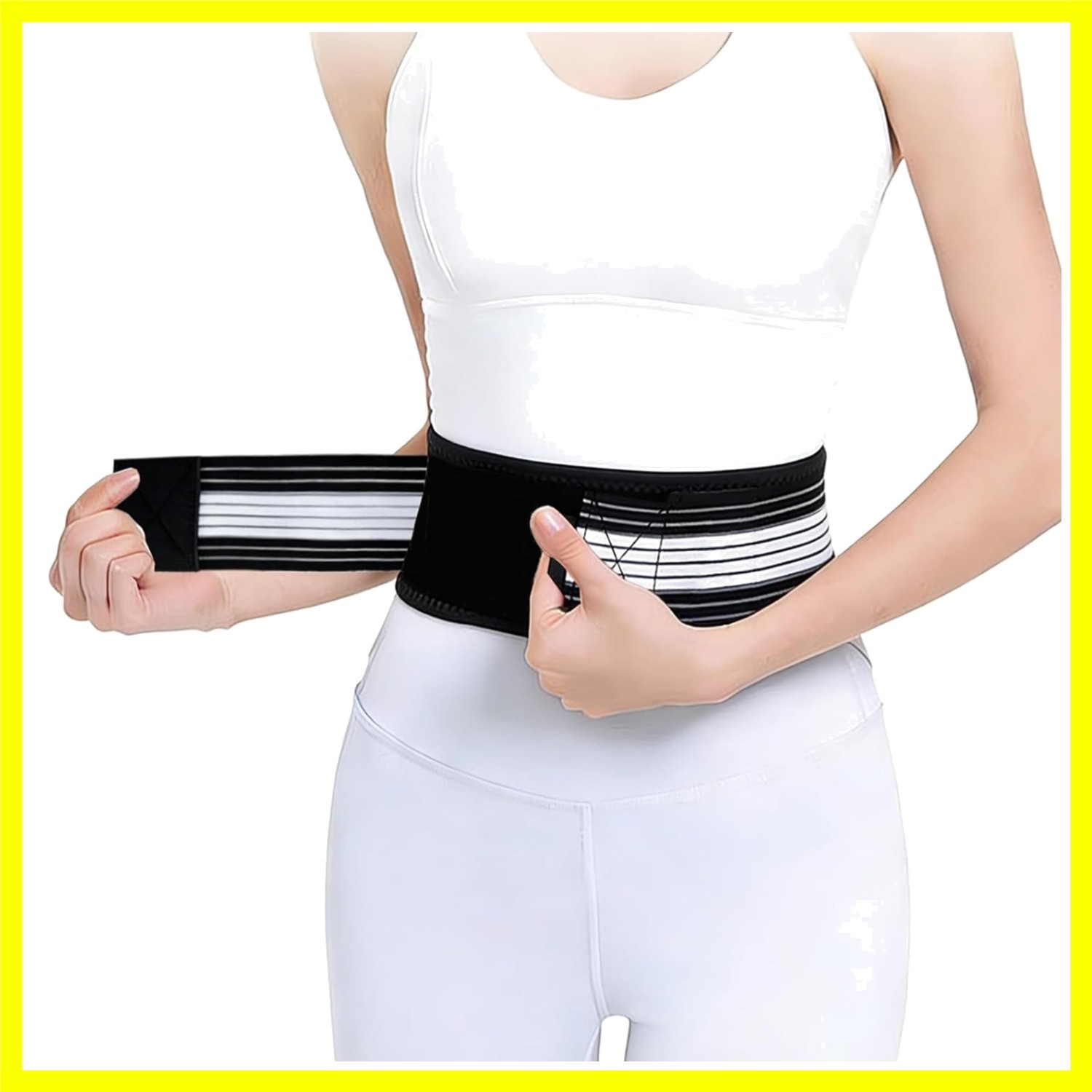 Lightweight Back Brace for Women Men, Pain Relieving Narrow Lumbar Support | …