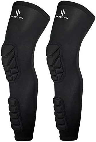 Knee Calf Padded 2 Pack Compression Leg Sleeve Shin Protective Support