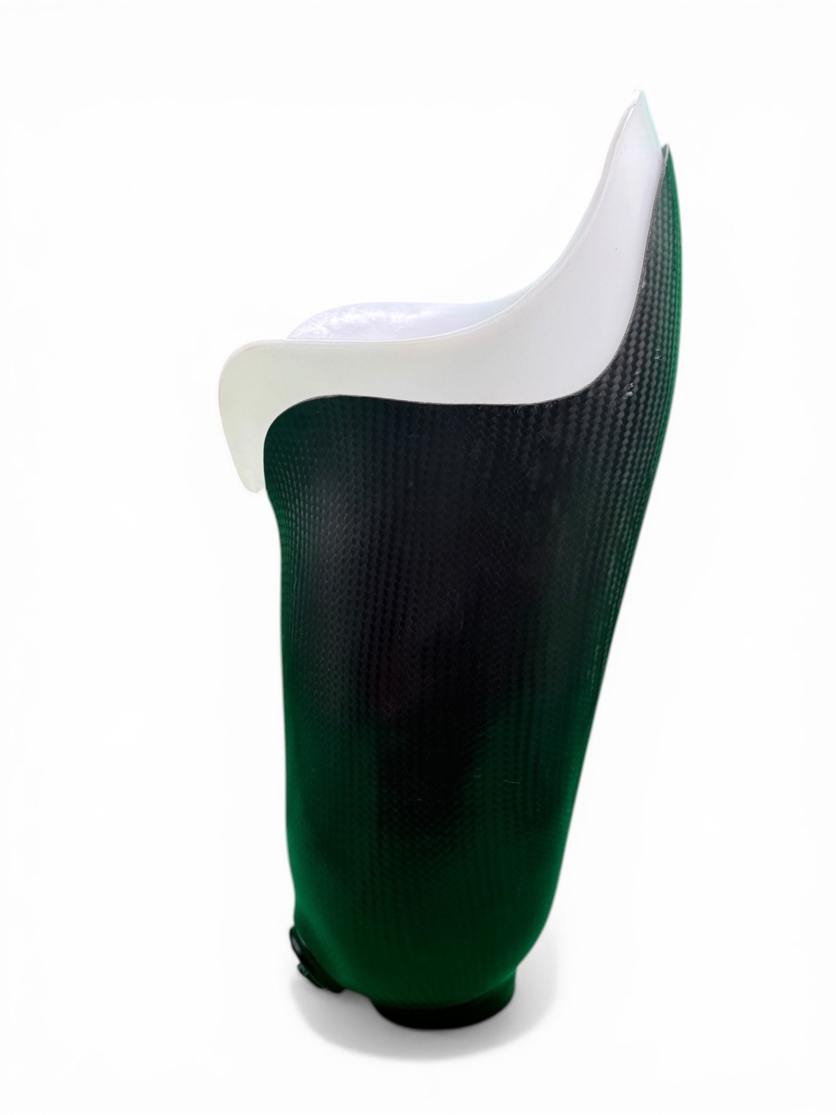 Left above knee prosthetic socket. Not for medical use.