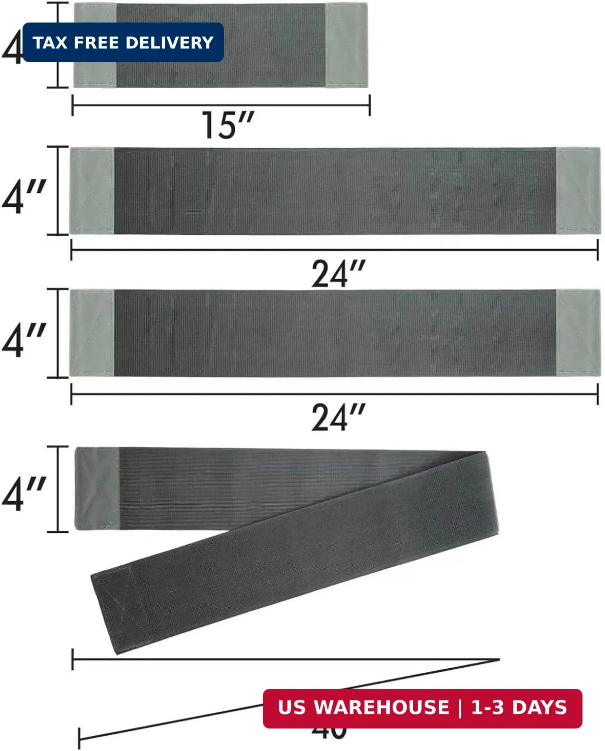 Elastic Bandages, Replacement Straps for Cold Therapy Pad