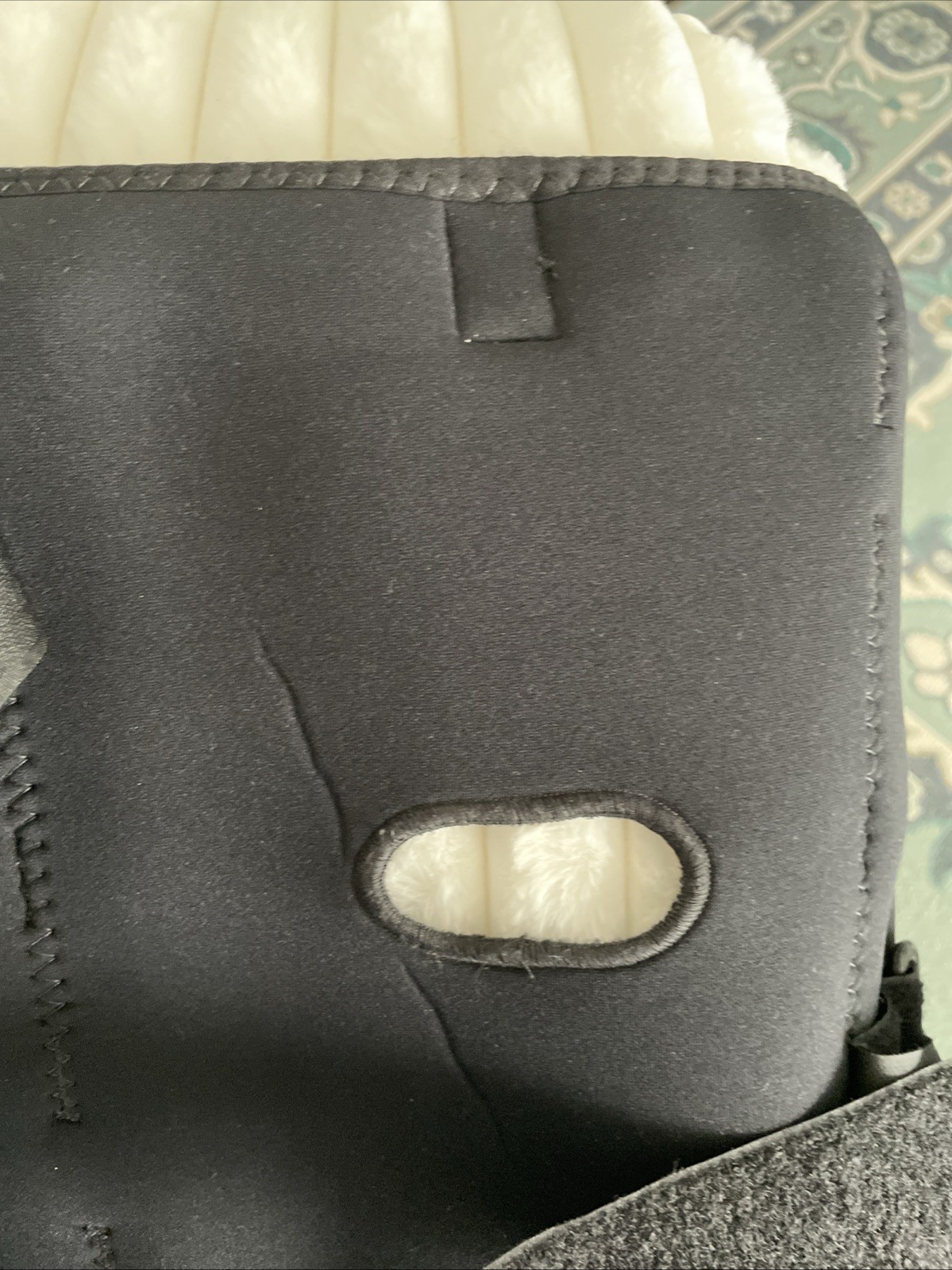 FLA Wrap-Around Hinged Knee Stabilizing Brace (Black) Small