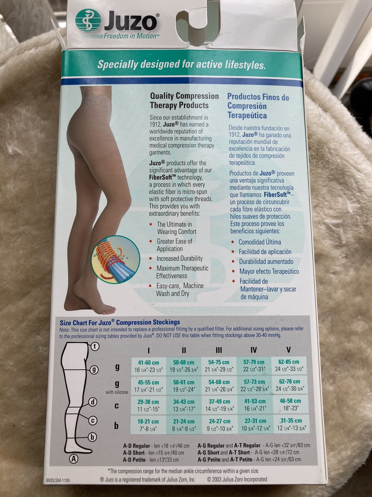 Compression socks 20-30 mmhg open toe beige knee high.