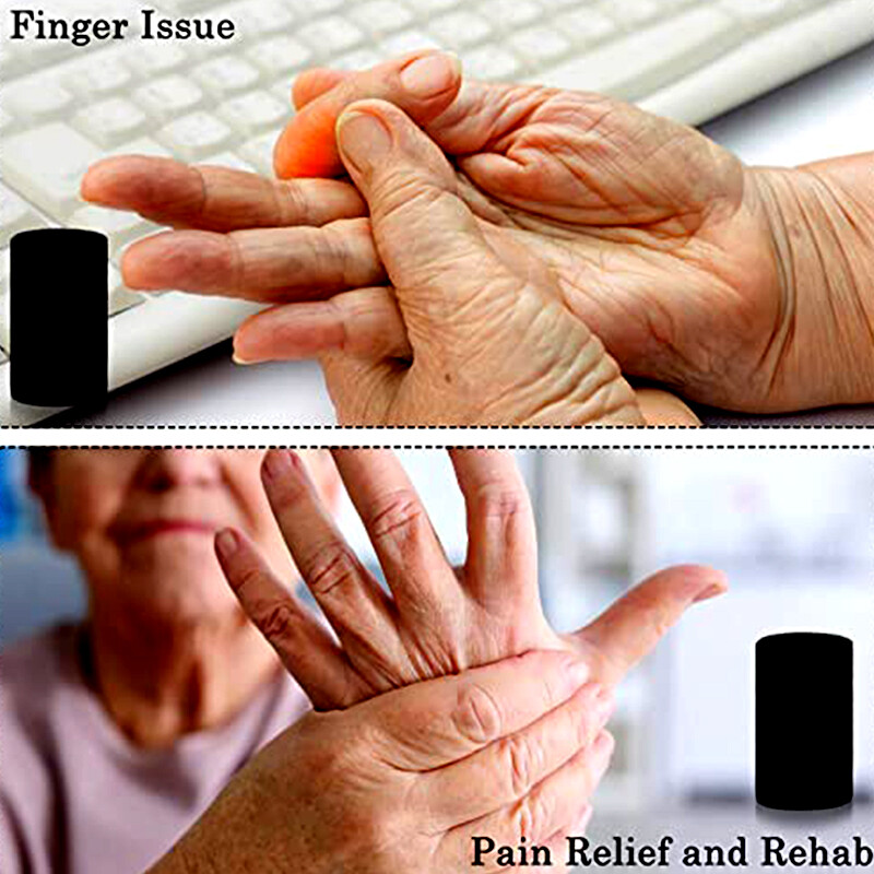 Volleyball Stretchy Finger Sleeve Support Compression Guard Sport Arthritis Pain