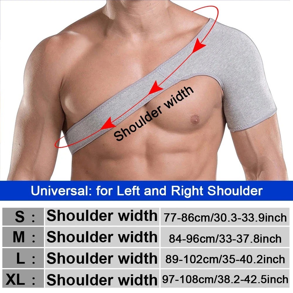 Compression Shoulder Brace, Shoulder Support Brace, AC Joint Rotator Cuff Brace,