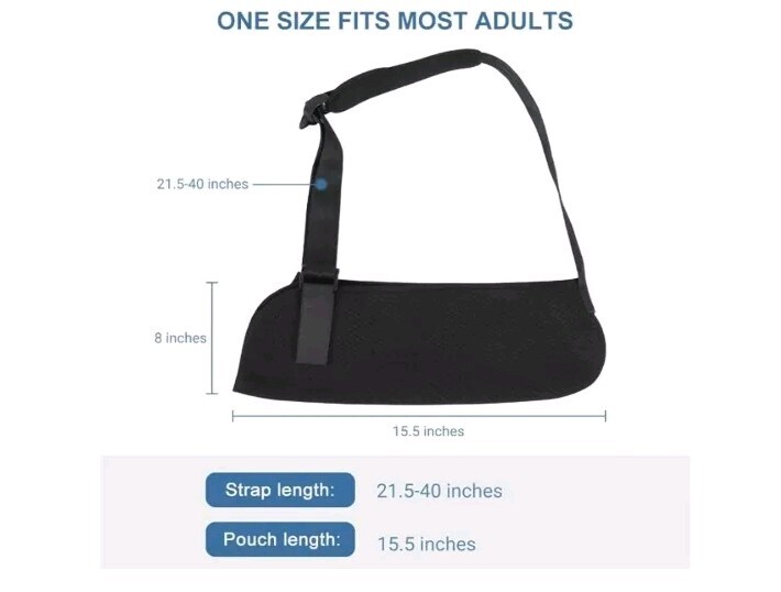 Yohoo Arm Sling for Shoulder Mesh Sling Breathable Shoulder Immobilization