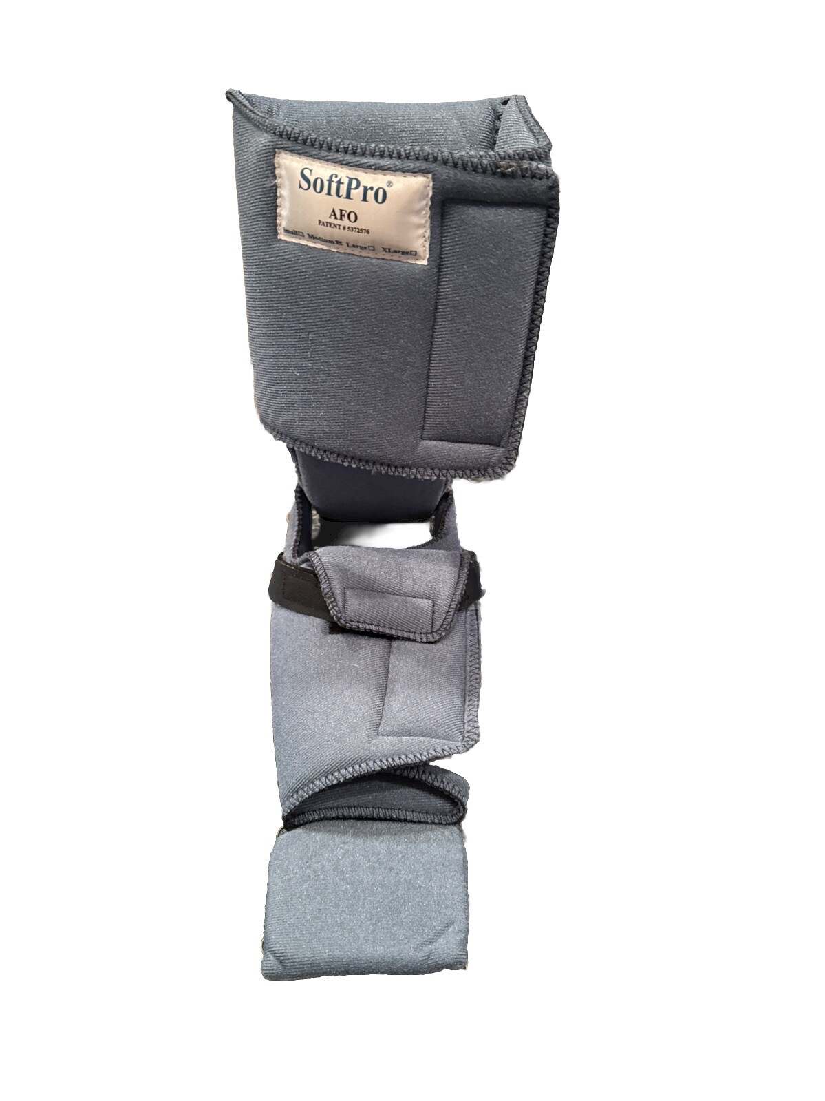 OSCI Soft Pro AFO Medium Walking Boot Cast Brace Adult Ankle foot Black/Blue