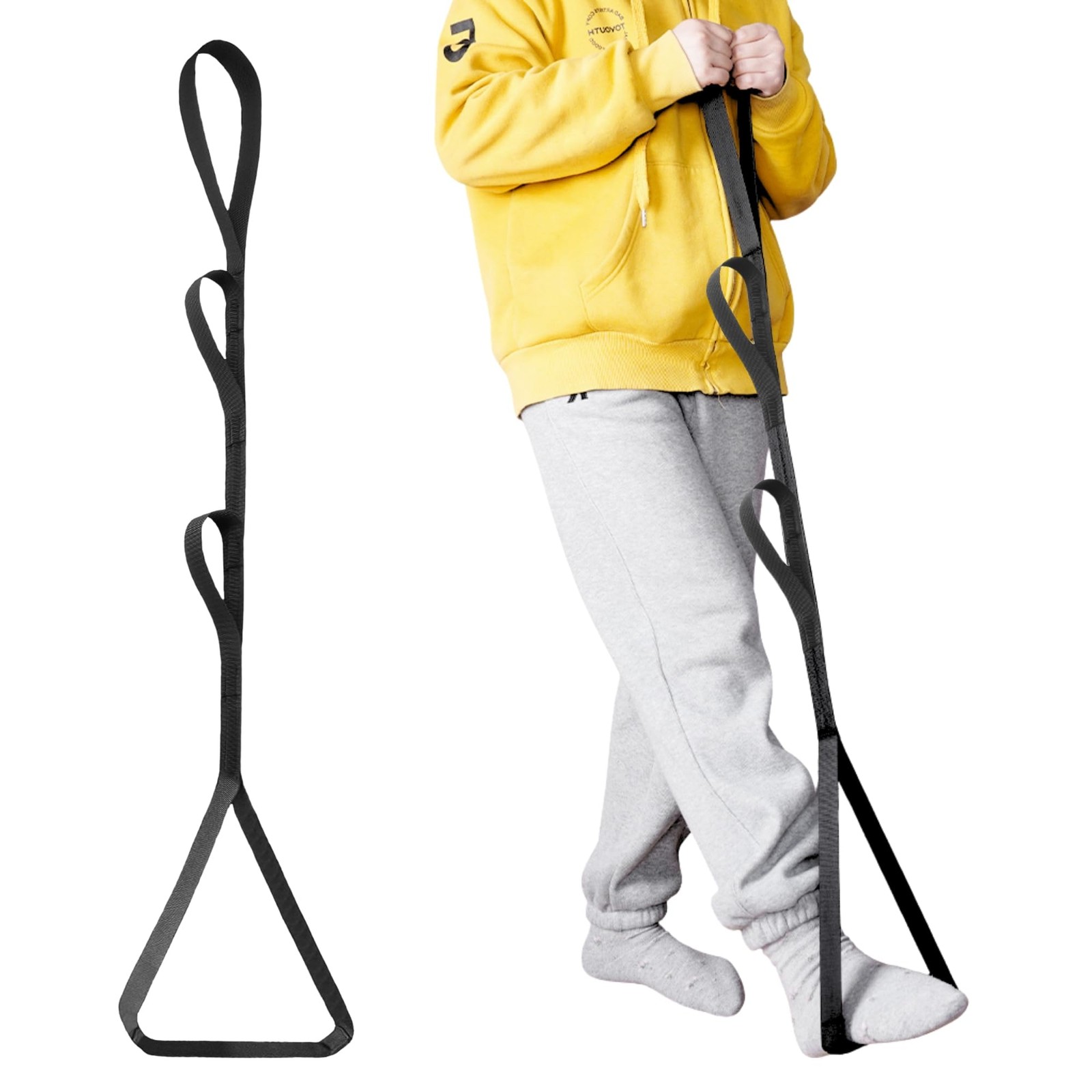42 Inch Long Leg Lifter,Leg Strap with Large Foot Loop,Leg Lifter After Hip R…