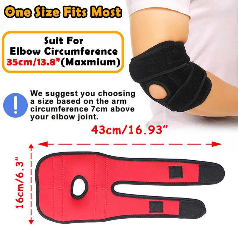 Tennis Elbow Brace Support Arm Strap Band Golfer Arthritis Tendonitis Joint Pain