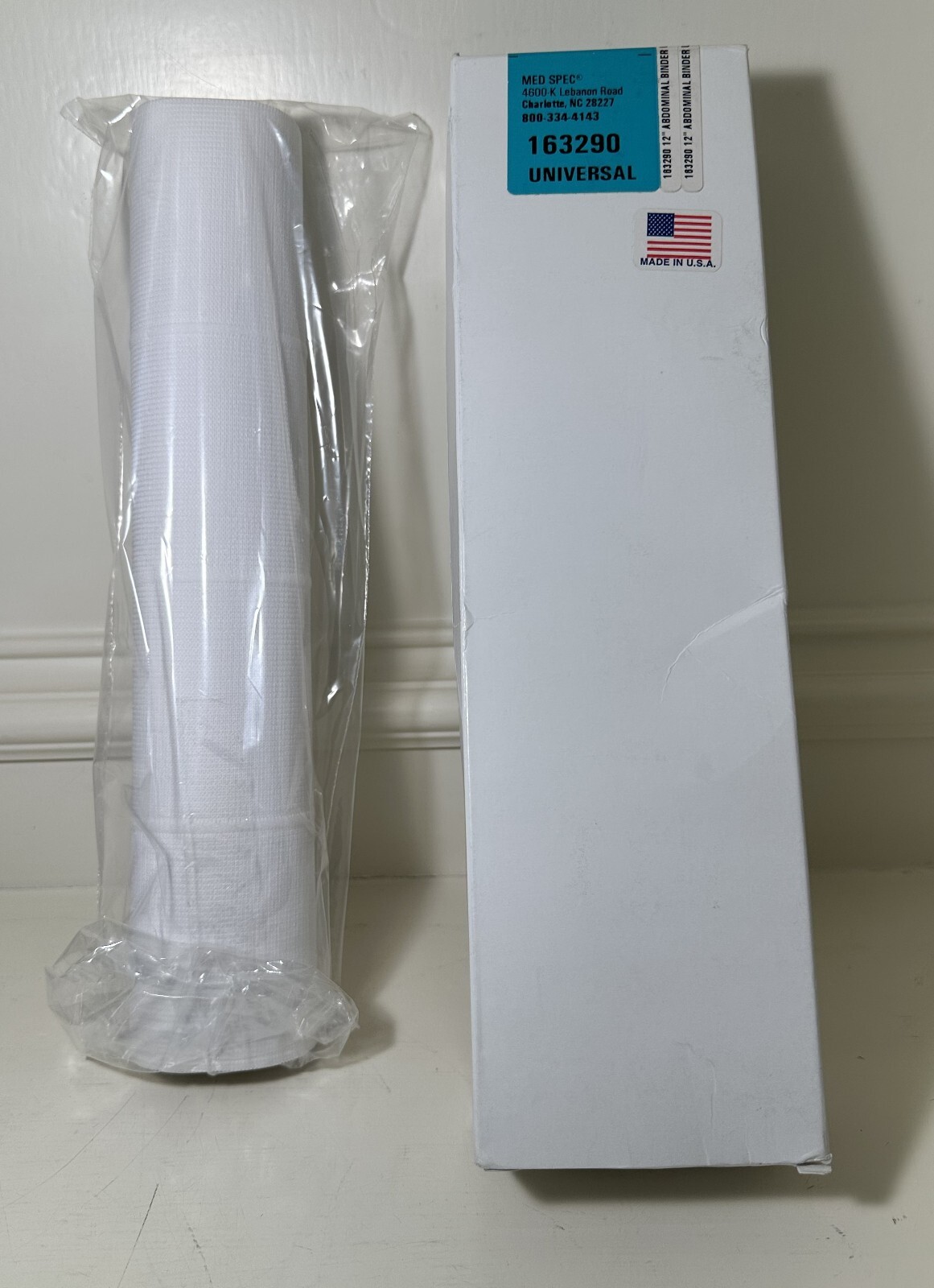 Abdominal Binder 12 inch universal size, excellent