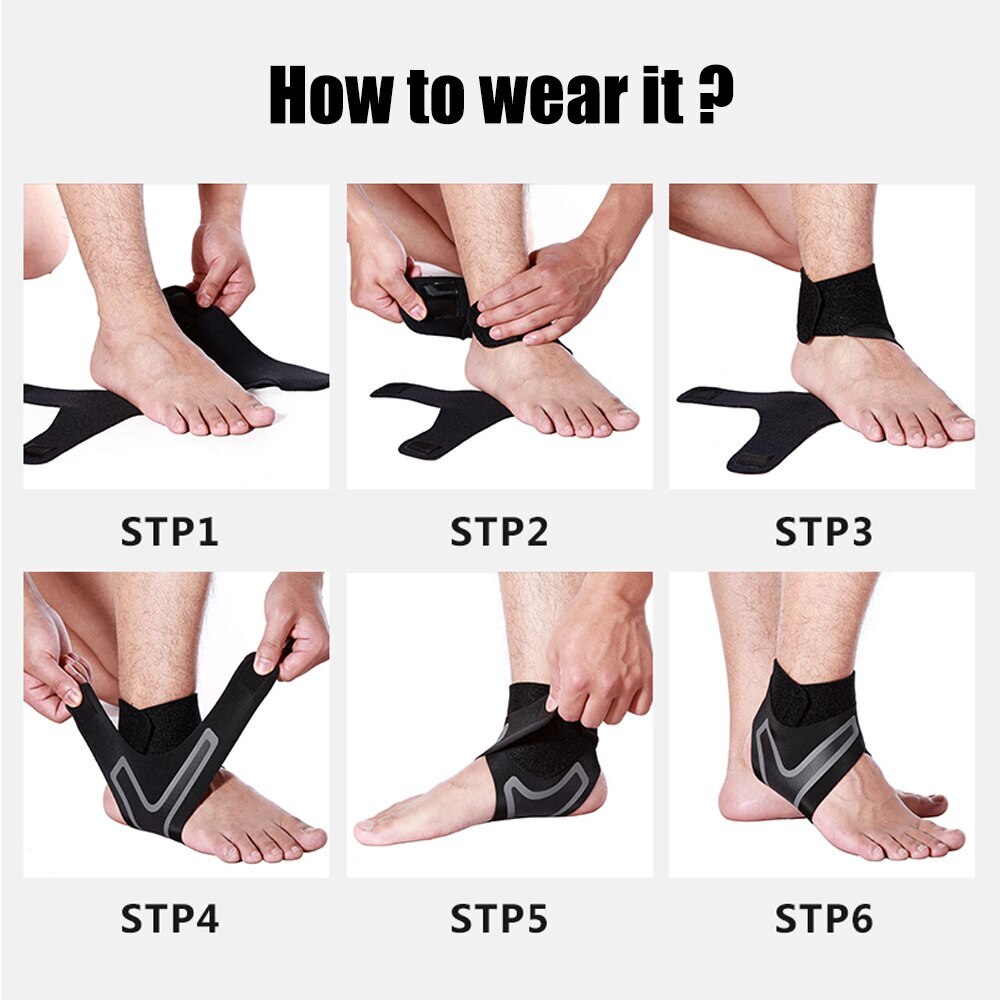 Ankle Support Compression Ankle Brace Plantar Fasciitis Pain Relief Foot Sleeve