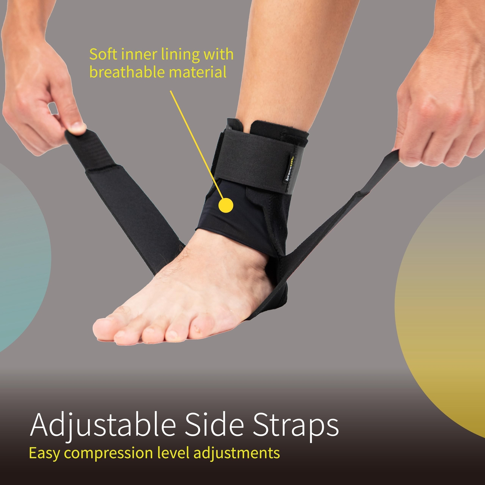 BraceUP Ankle Brace – Relieve Pain, Enhance Stability for Foot Pain, Sprained…
