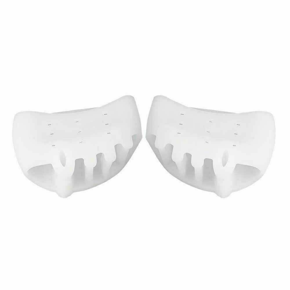 2PCS Silicone Bunion Toe Corrector Orthotics Straightener Separator Pain Foot
