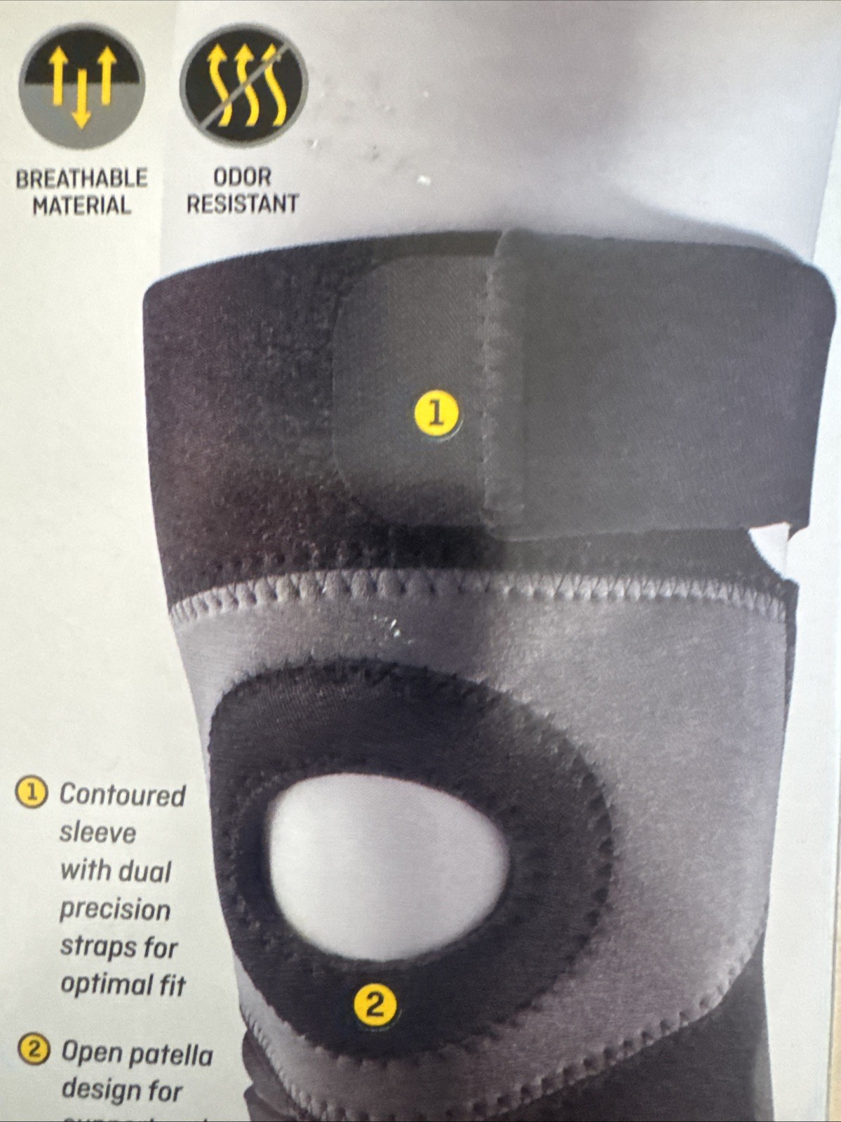 XL Futuro Sport Moisture Control Knee Support Moderate Support Hiking Biking
