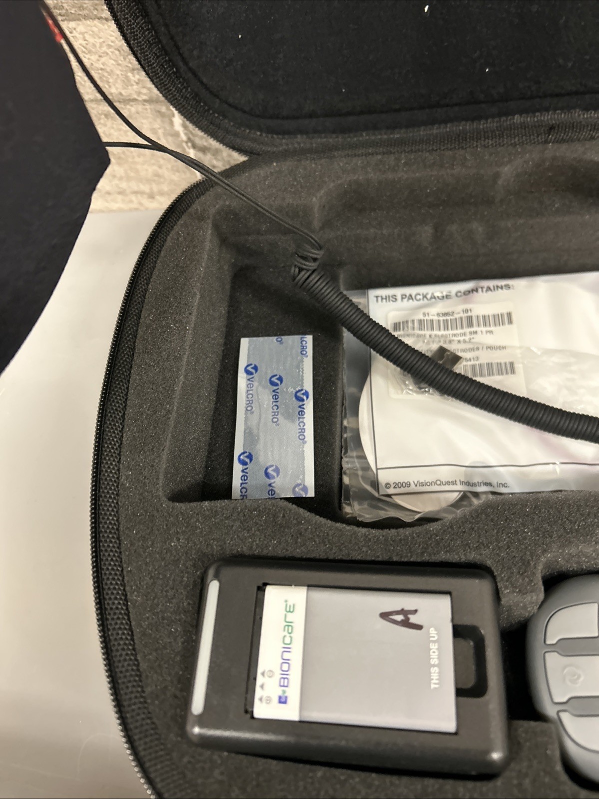 Bionicare VQ OrthoCare Knee System With Case And Extras With Battery Good Cond
