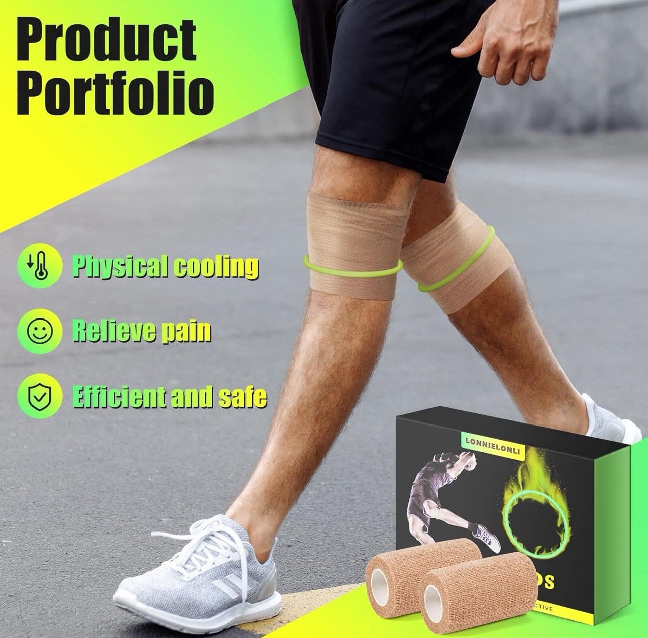 Patella Tendon Support Strap, Revolutionary Patellar Ring Knee Stabilizer wit…