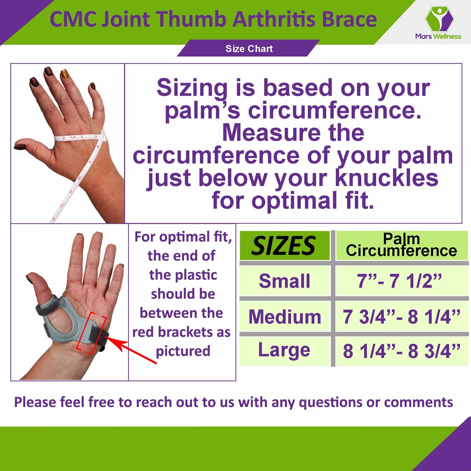 CMC Thumb Arthritis Brace – Restriction Stabilizing Splint – Thumb Pain Relief