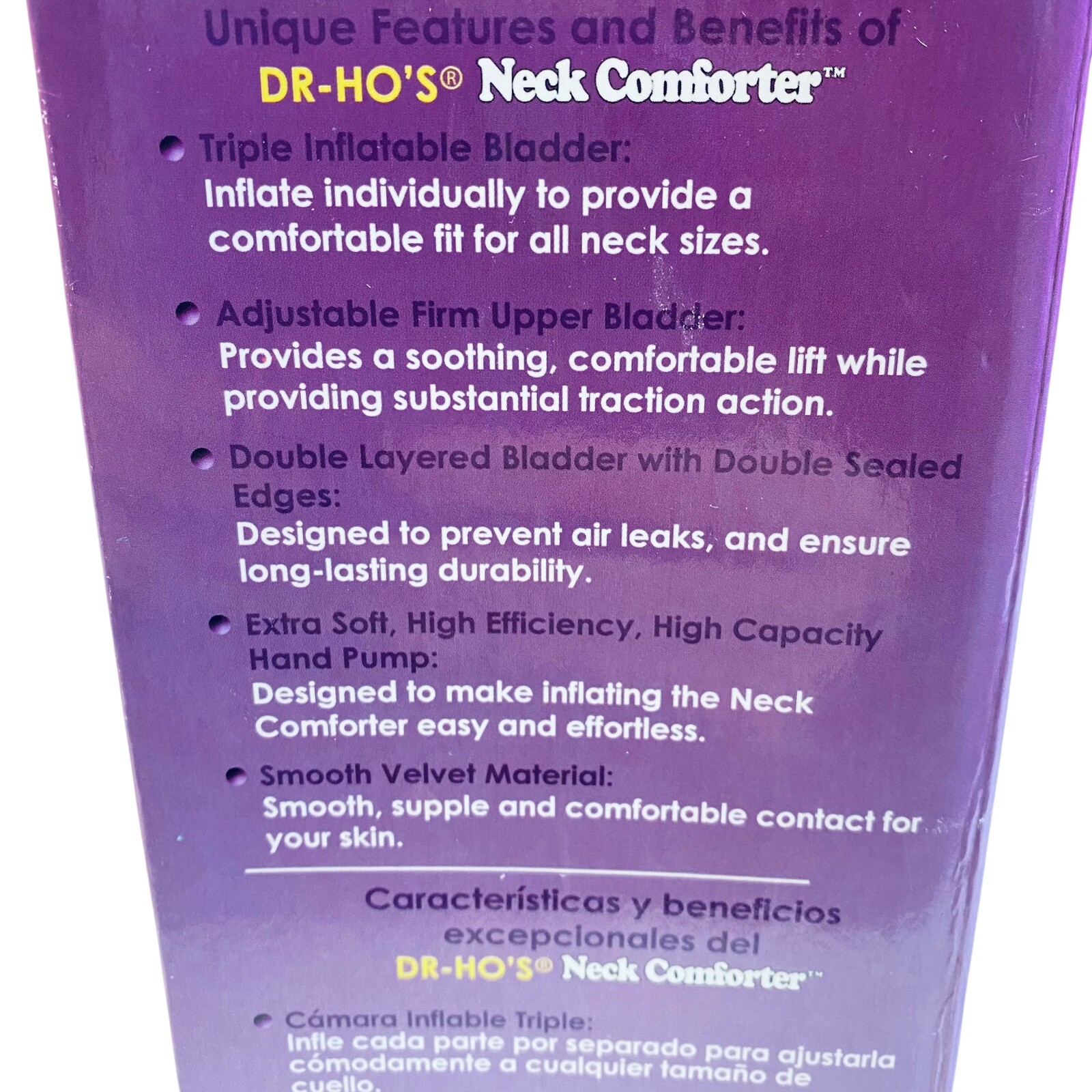 Dr-HO’s Neck Comforter Traction Device w/ CD Manual & Book for Neck Pain Relief
