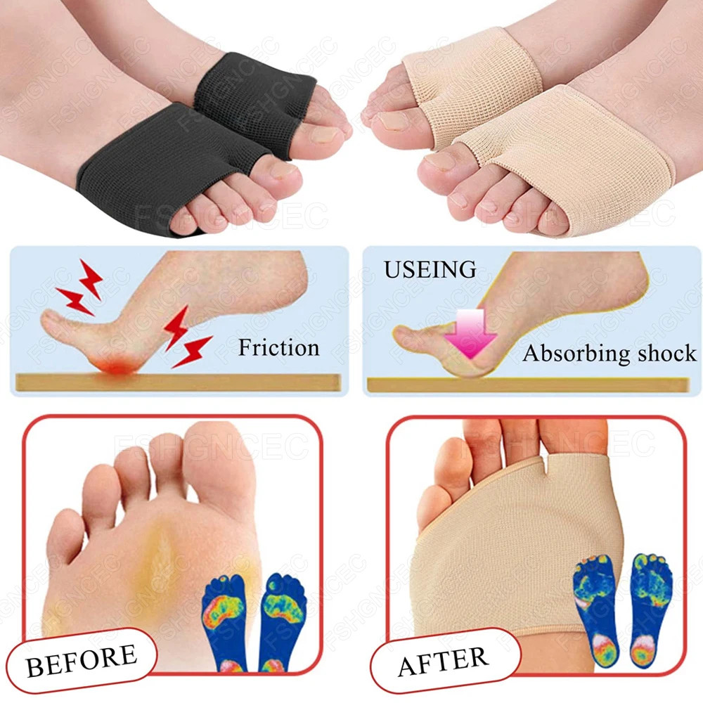 Metatarsal Pads for Woman Man Pain Relief Insoles Ball of Foot Cushions Insert f
