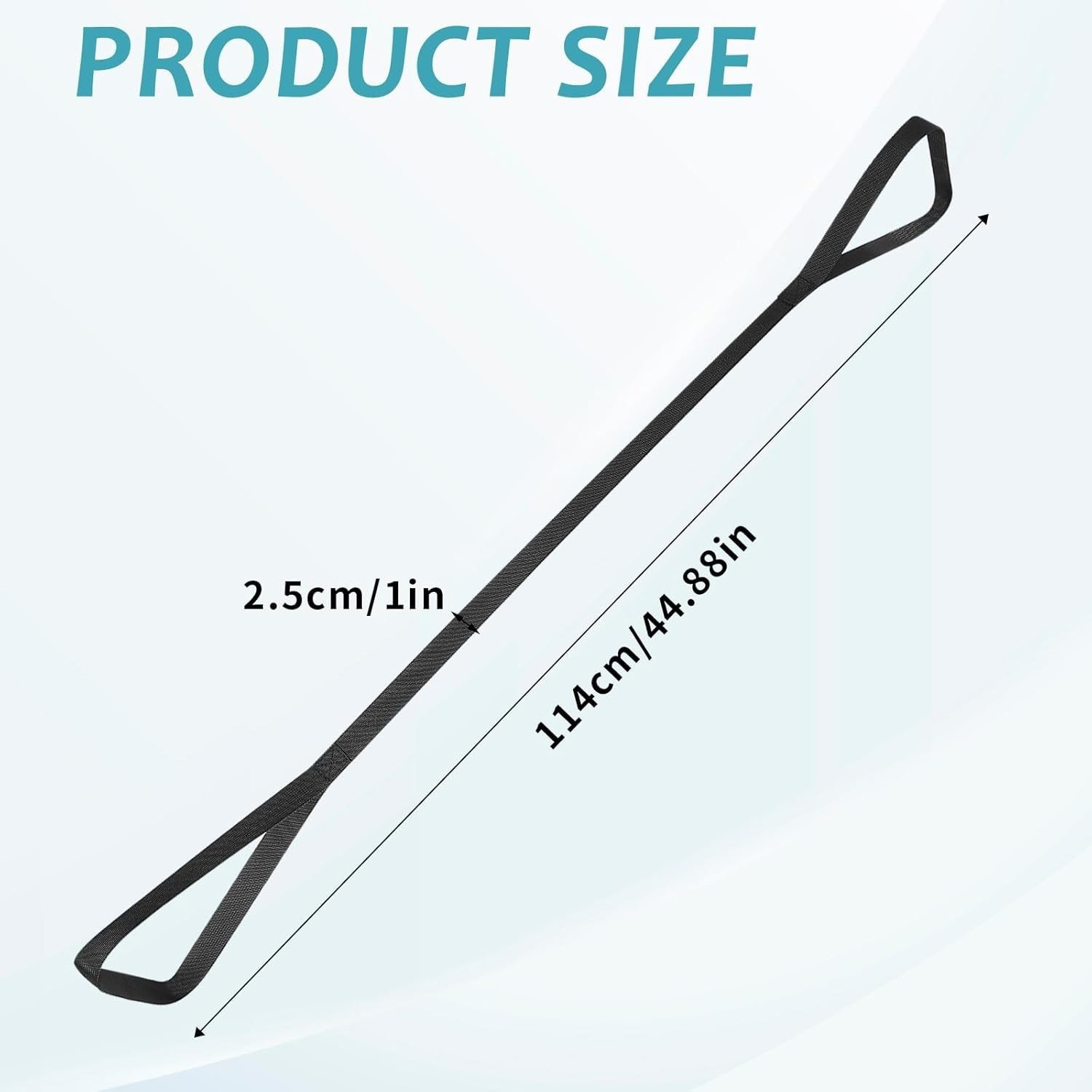 Extra Long Leg Lifter Strap for Post-Surgery Mobility Assistance – 46 inches