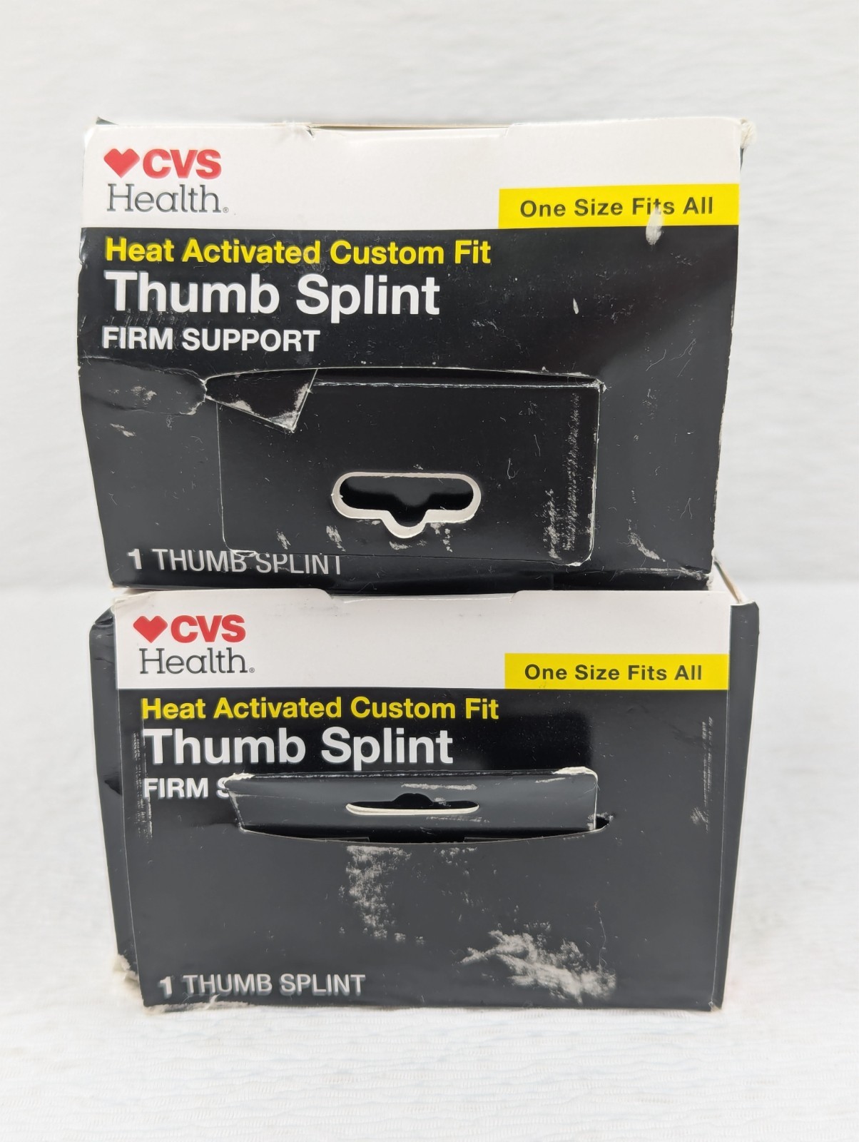 CVS Health – One Size Fits all – Firm Support Thumb Splint – 2 Pack