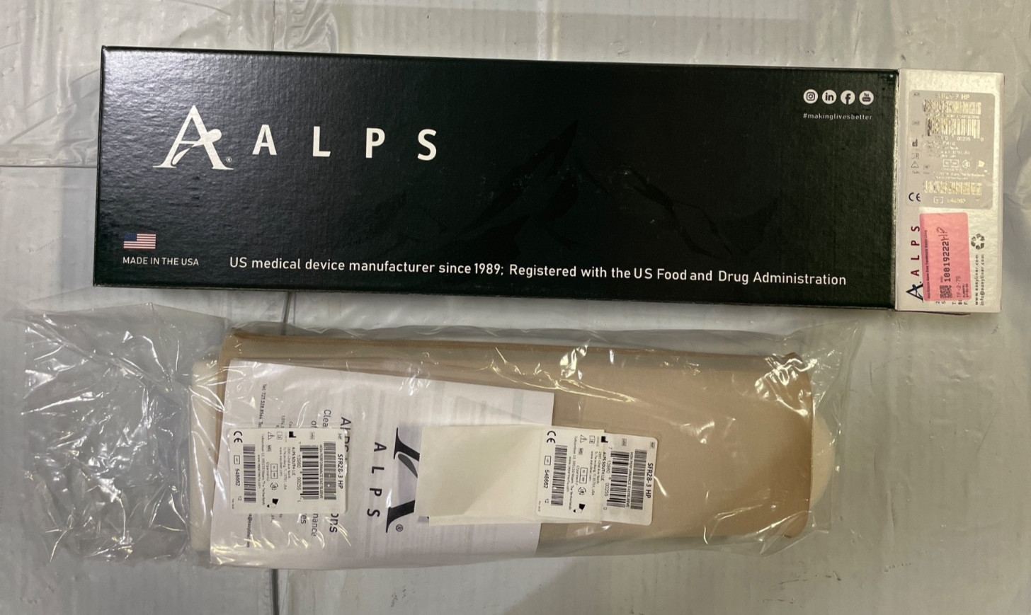 Alps High Performance Easy Sleeve Above Knee GripGel Lining SFR28-3 HP Sealed