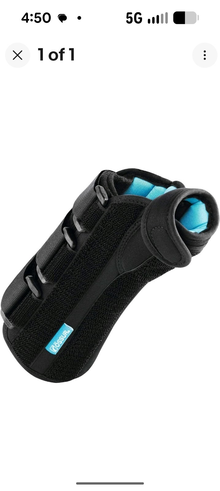 Ossur Formfit Thumb Spica XL Left Brand New