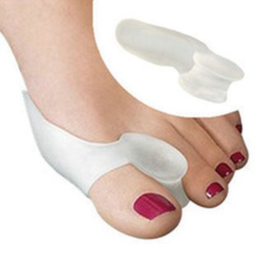 Silicone Gel Big Toe Bunion Spreader Ease Pain Relief Unisex Foot Care Aid Reuse
