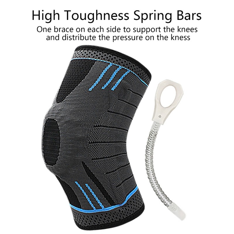 Compression Knee Brace Knee Warmer for Working Out, Gym, High Stretch Knee Pads