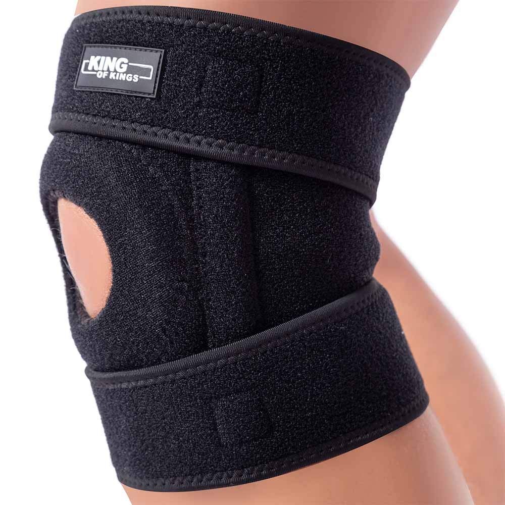 Patella Knee Brace for Arthritis Pain and Support 1 Count (Pack of 1), Black