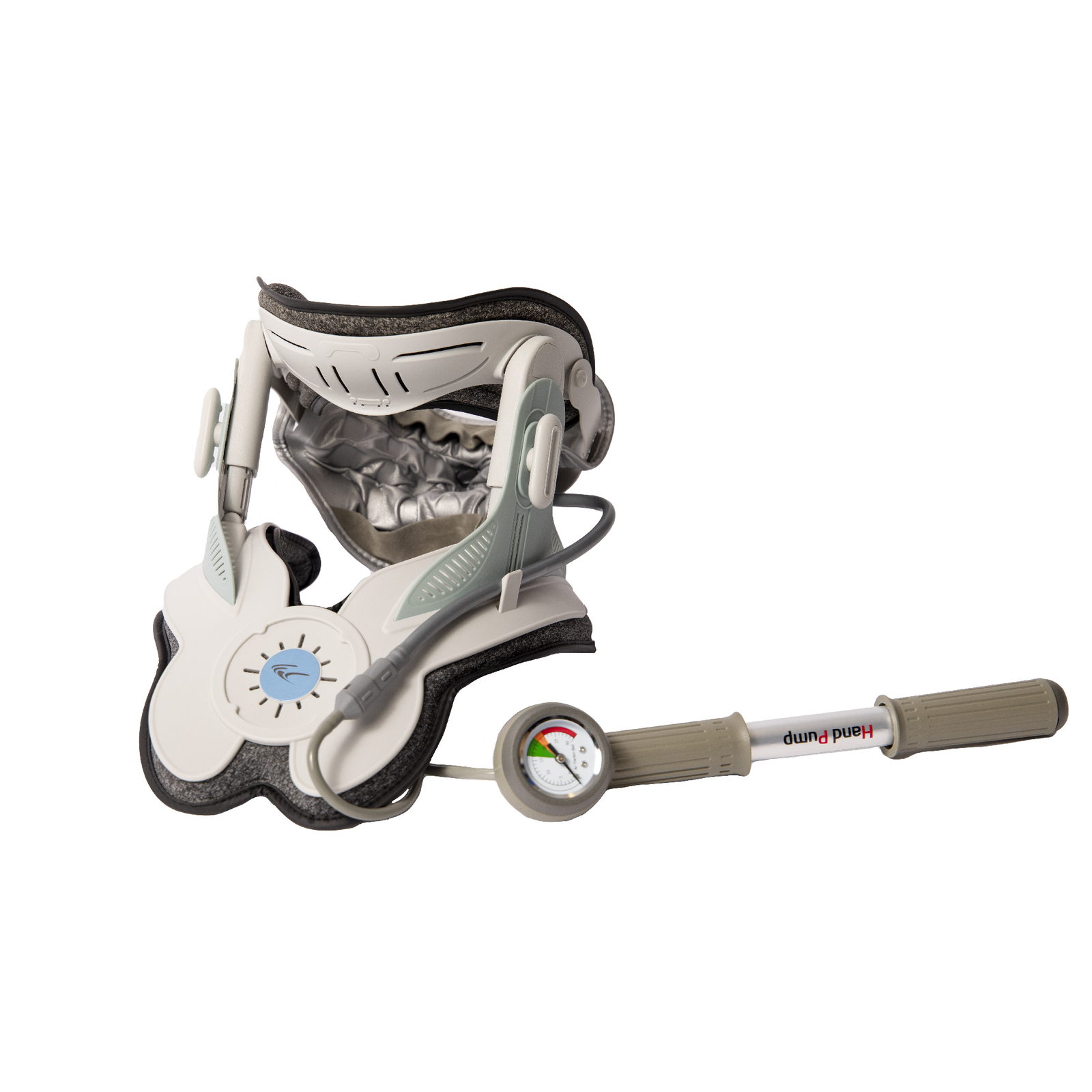 Cervical Neck Air Traction Collar & Stretcher- Neck and Shoulder Pain Relief