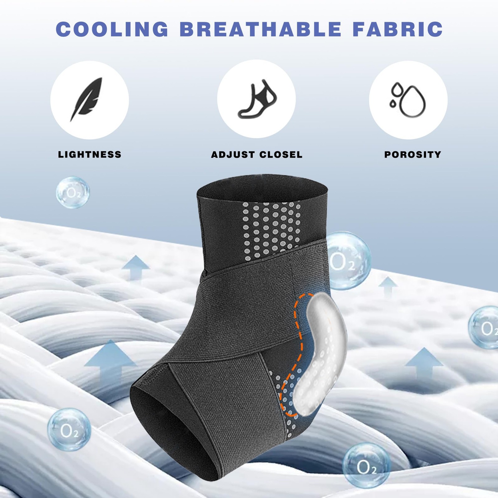 Ankle Brace Ankle Sprain Tendonitis Arthritis Foot Brace Men 57 /Women 68