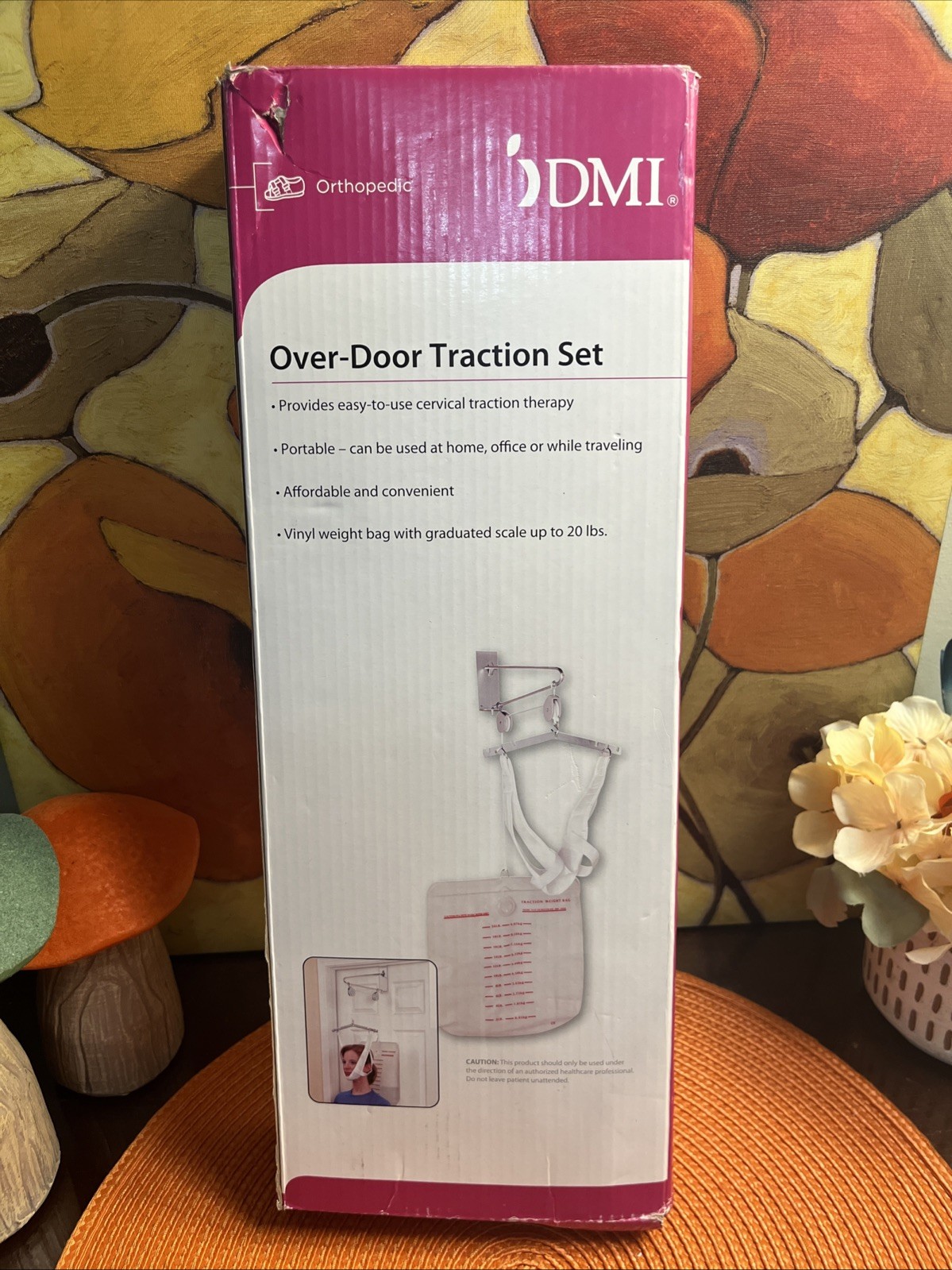 DMI over the Door Posture Corrector and Cervical Neck Traction Device for Physic