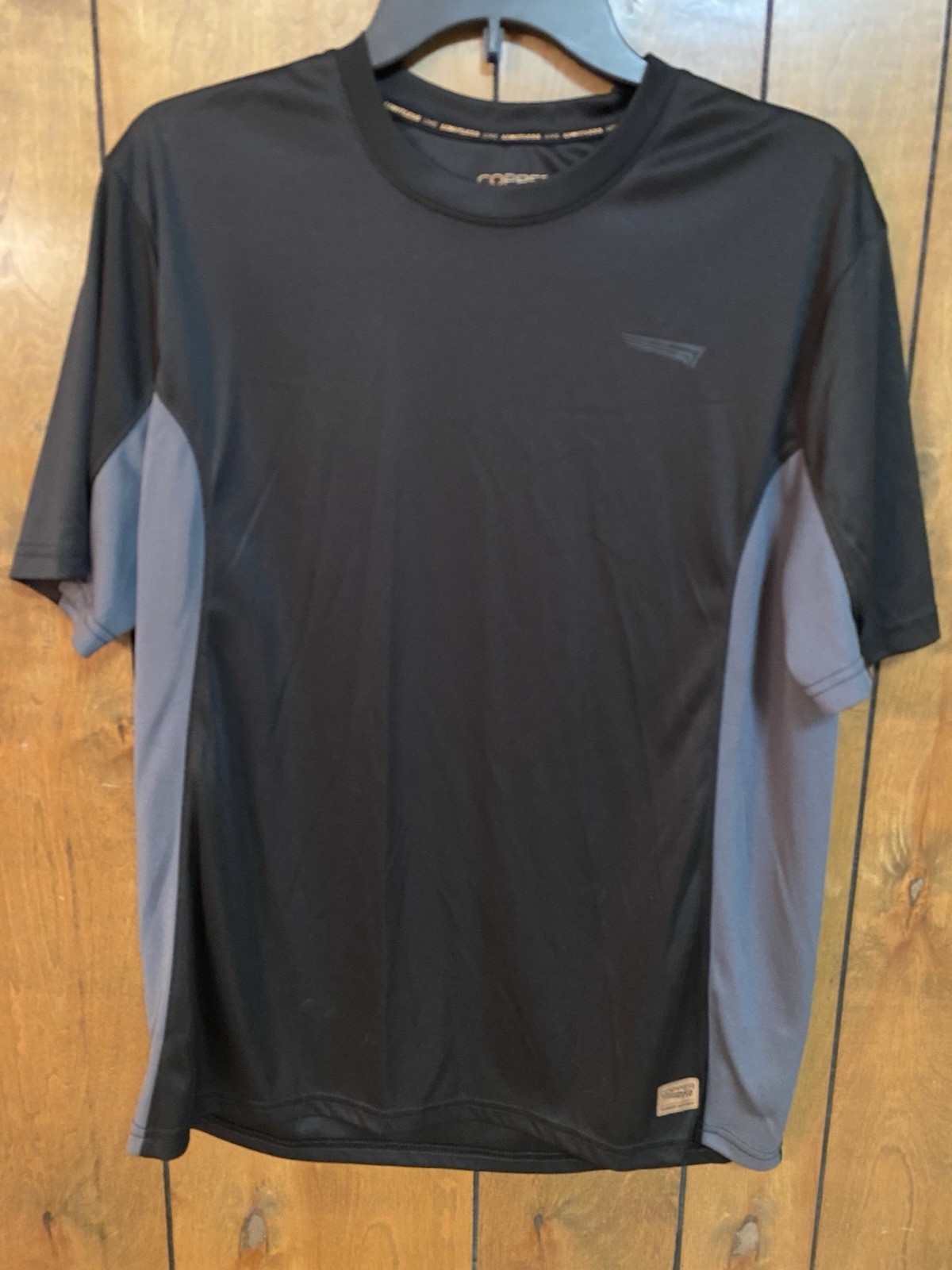 Copper Fit Black T-Shirt Infused Size Medium