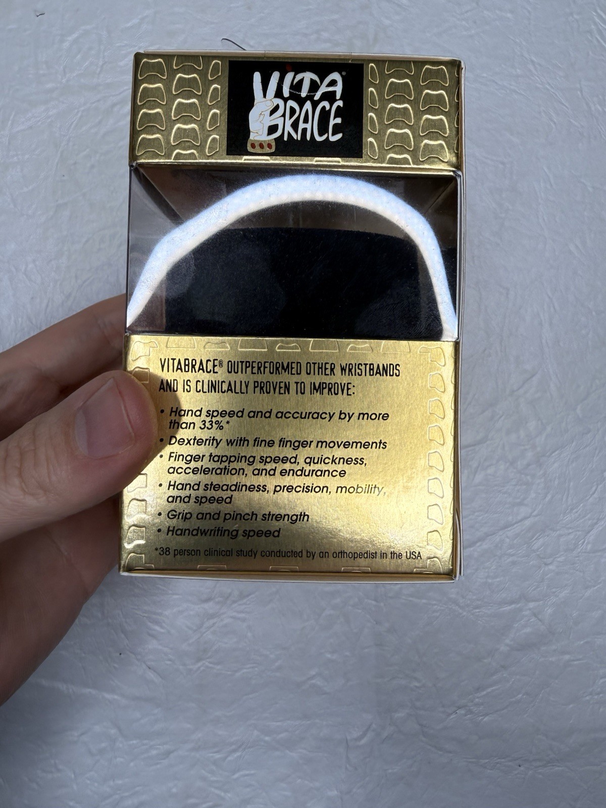 Brand New Vita Brace Miracle Fruit Oil High Performance Wristband Gaming Active