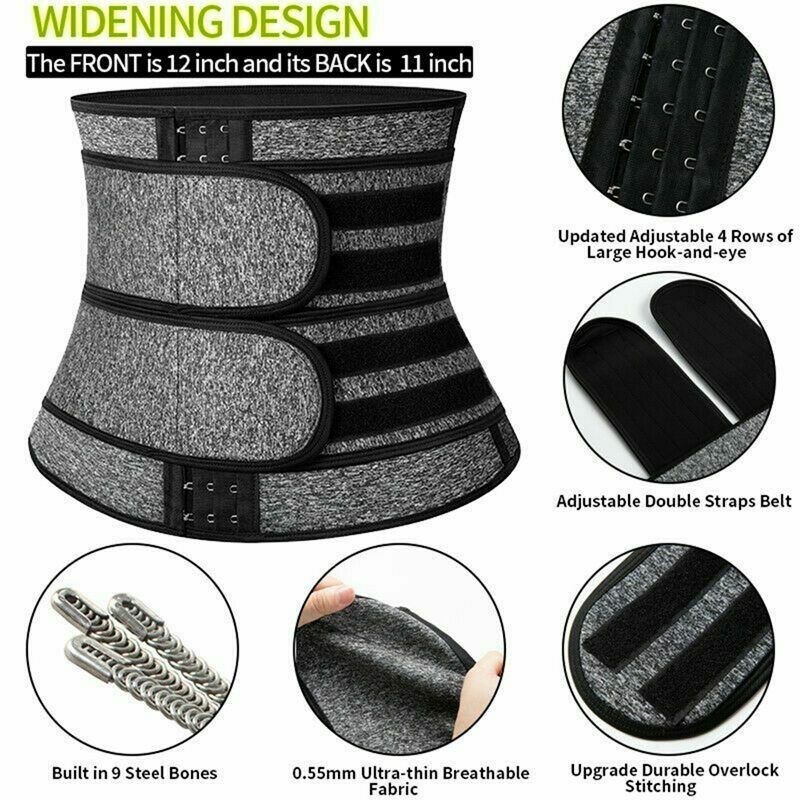 Umbilical Hernia Belt for Men Women – Abdominal Support Binder with Compression