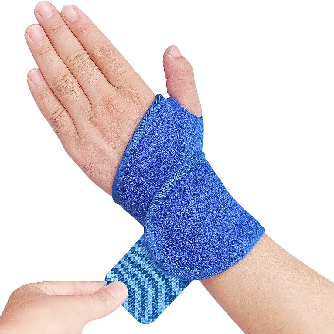 2 Pack Wrist Brace Wraps – Carpal Tunnel Support for Pain, Arthritis Relief