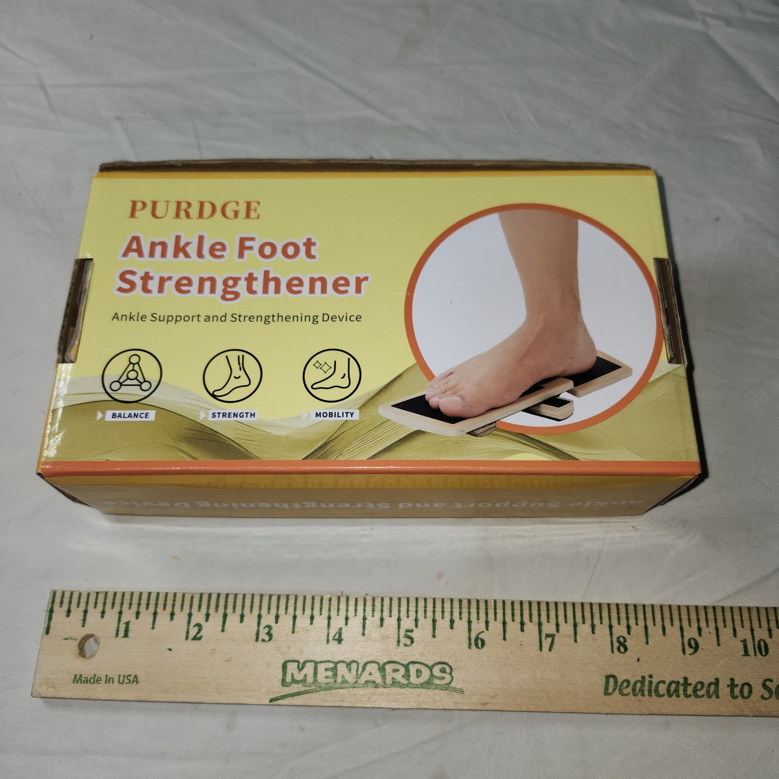 Ankle Foot Strengthener Balance Board for Stability & Posture Support
