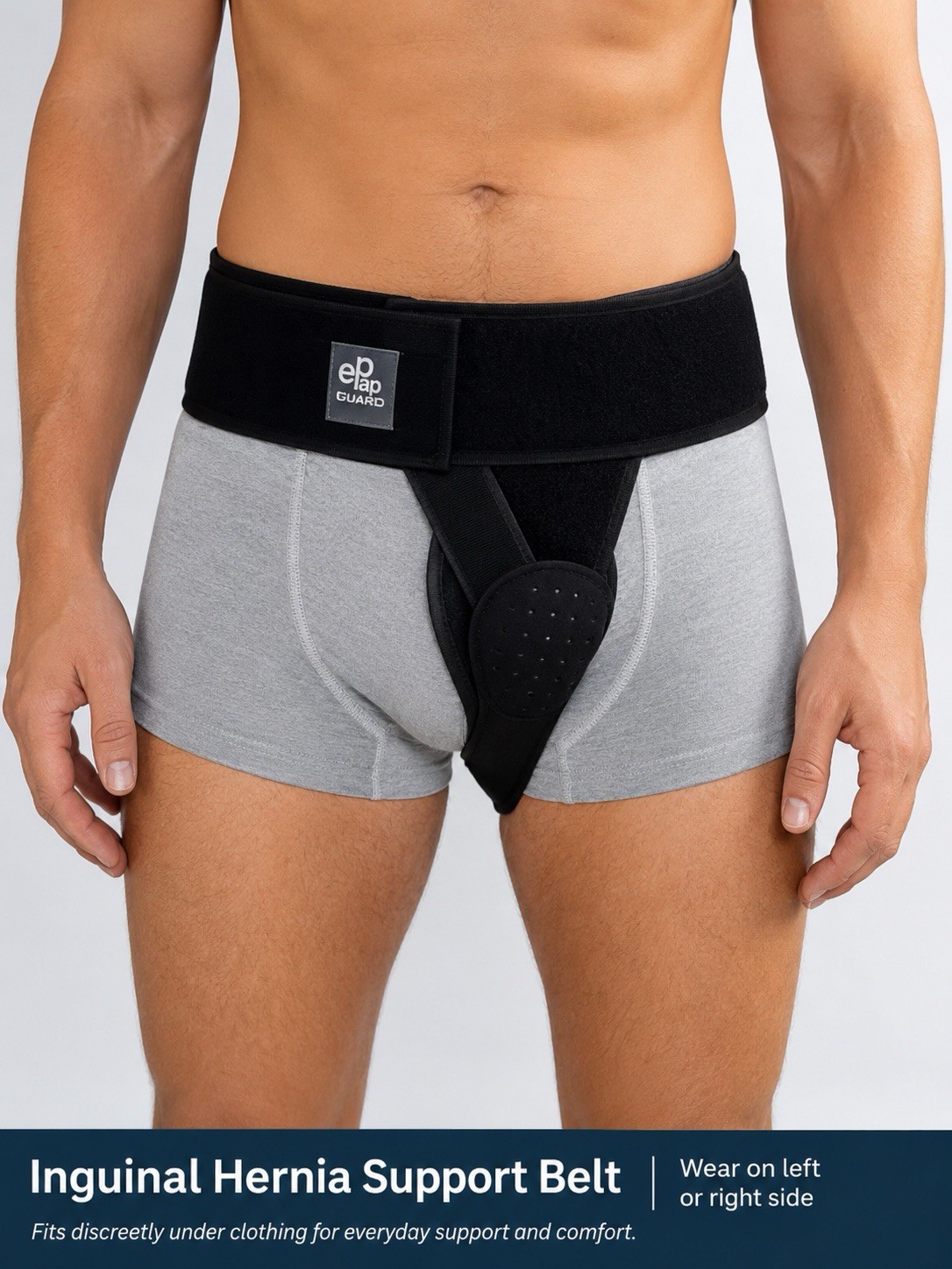 Everyday Medical Inguinal Hernia Belt Truss Support Guard S/M Adjustable New OB