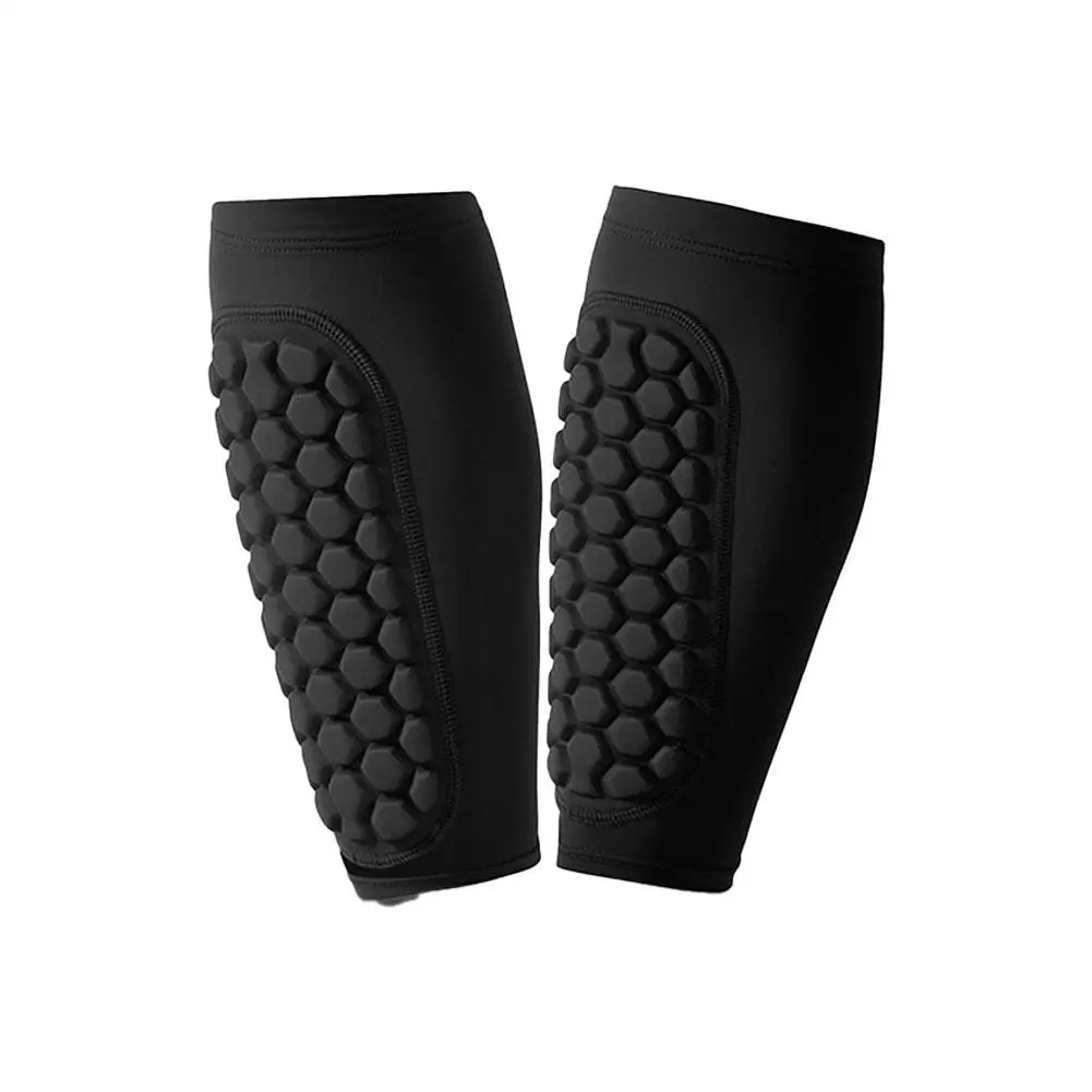 Honeycomb Soccer Shin Guards Football Shields Sports Legging Shinguards Leg Slee