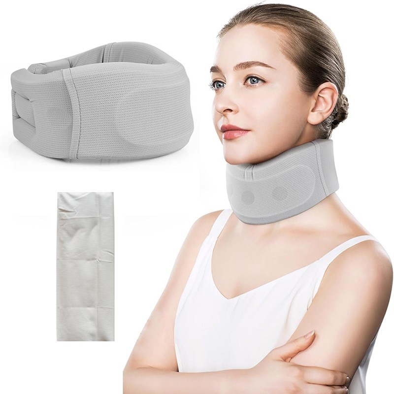 Support Wrap Soft Foam Cervical Collar Neck Pain Relief Adjustable Neck Brace