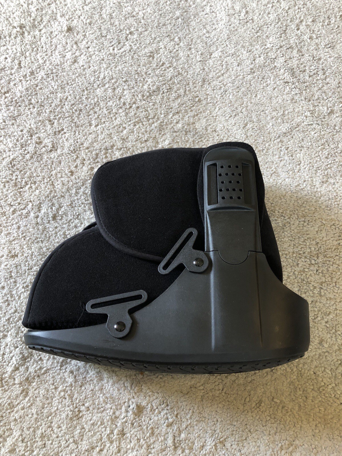 Rocket Orthopedic Space Walker Cam Boot Air Low Top Black Adult Size L L4360