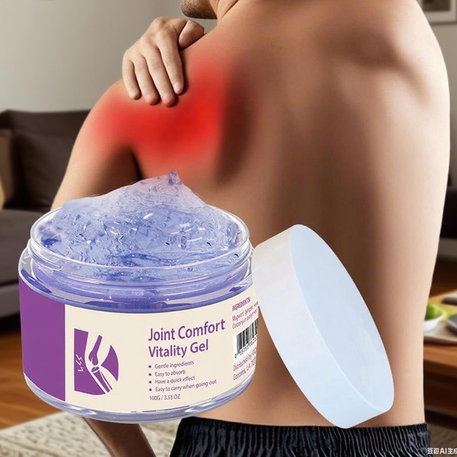 100g Soothing Joint Pain Gel for Massage Gel Relief Shoulder Knee Back Muscle