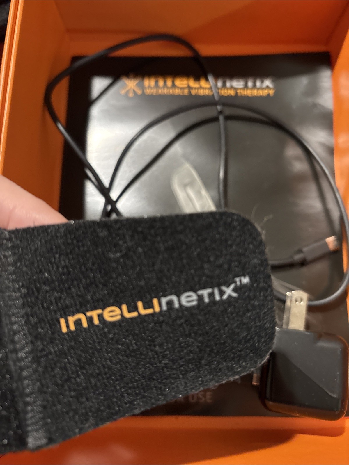 Intellinetix Wearable Vibration Therapy Foot Ankle Wrap for Recovery