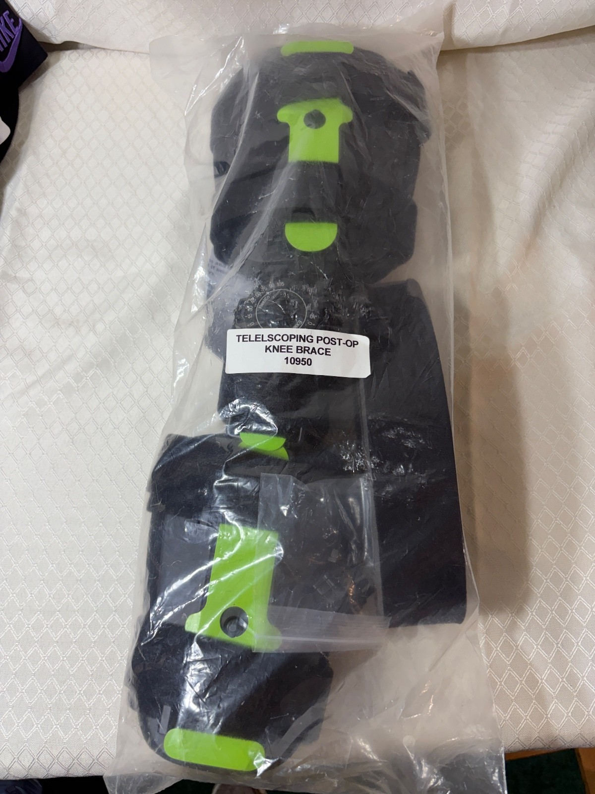 New! Telescoping ROM Post-Operative Knee Brace ACL Hinged 10950 Fits Most Adults