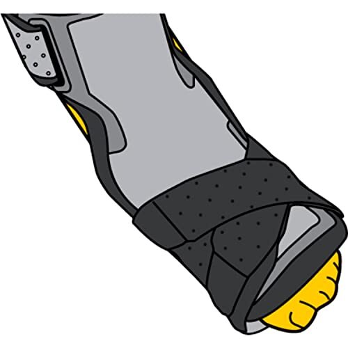 Navy Orthopedic Brace for Plantar Fasciitis Adjustable Low Profile Support