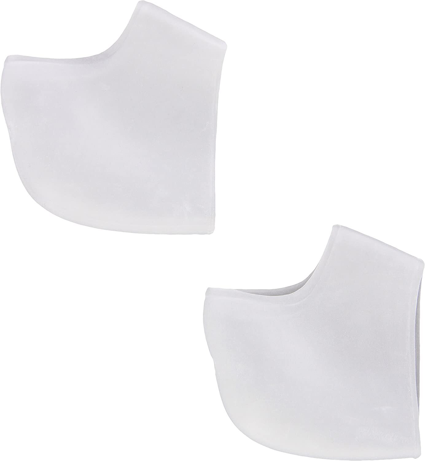 Beautyko 2-Pairs Flat Foot Preventing Shock Absorbing Cushioned Heel Gel Pad Men
