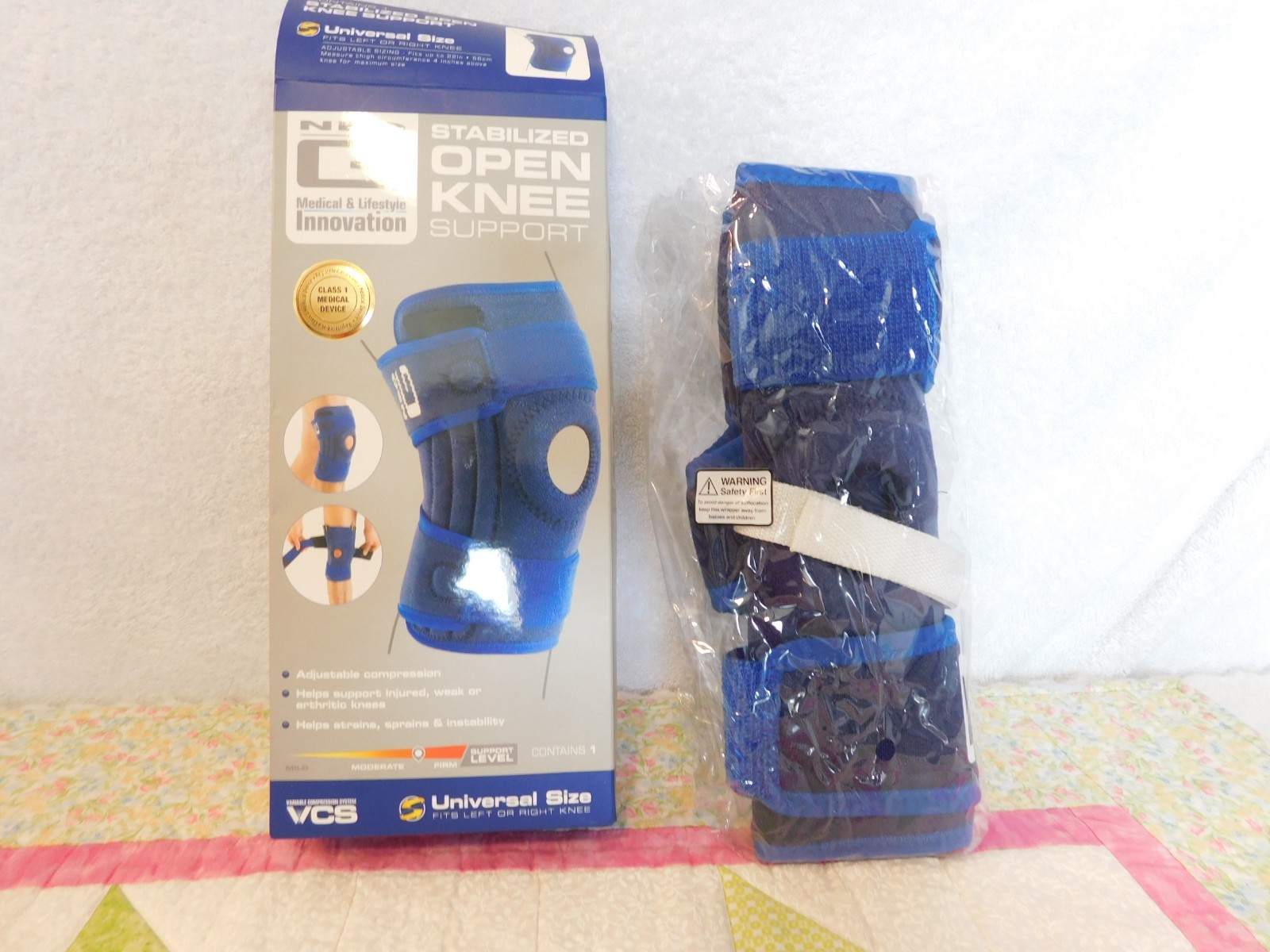 Neo G Open Knee Support Brace Universal Size, Fits Either Knee, Moderate REF893